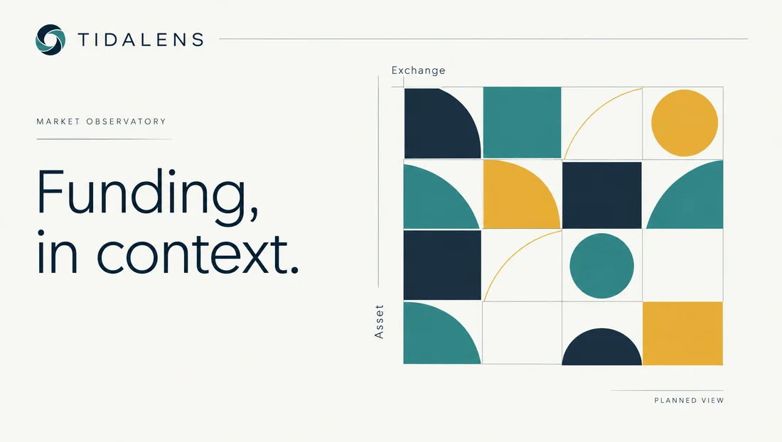 Tidalens — Funding matrix concept editorial illustration